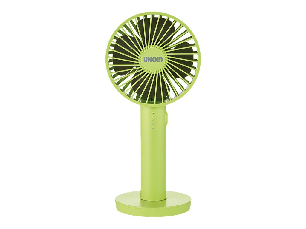 Unold Breezy II Handventilator 10 cm USB Grün