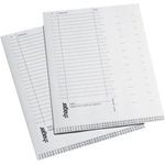 Hager VZ717 Nichtklebendes Etikett 10 Stück(e) Transparent Rechteck (VZ717)