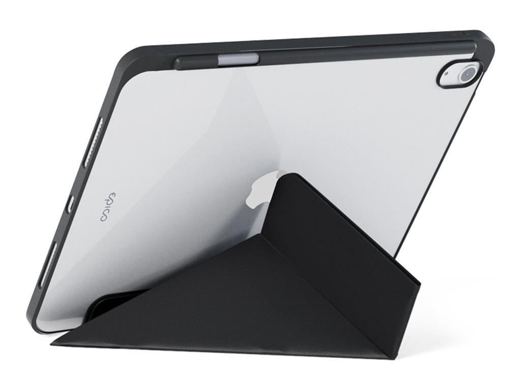 Epico Hero Flip-Hülle für Apple iPad 10.9" Schwarz, Transparent (Rückseite)