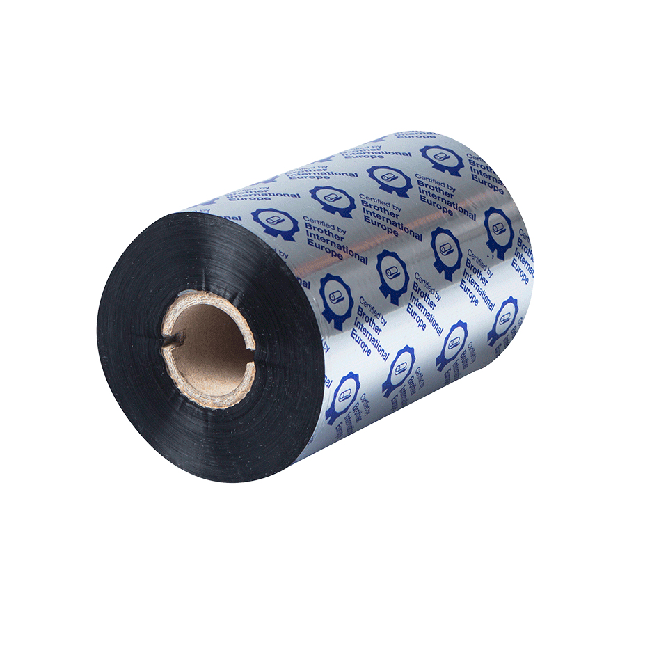 Brother Premium Farbband 110 mm x 450 m Thermowachs/-harz Schwarz