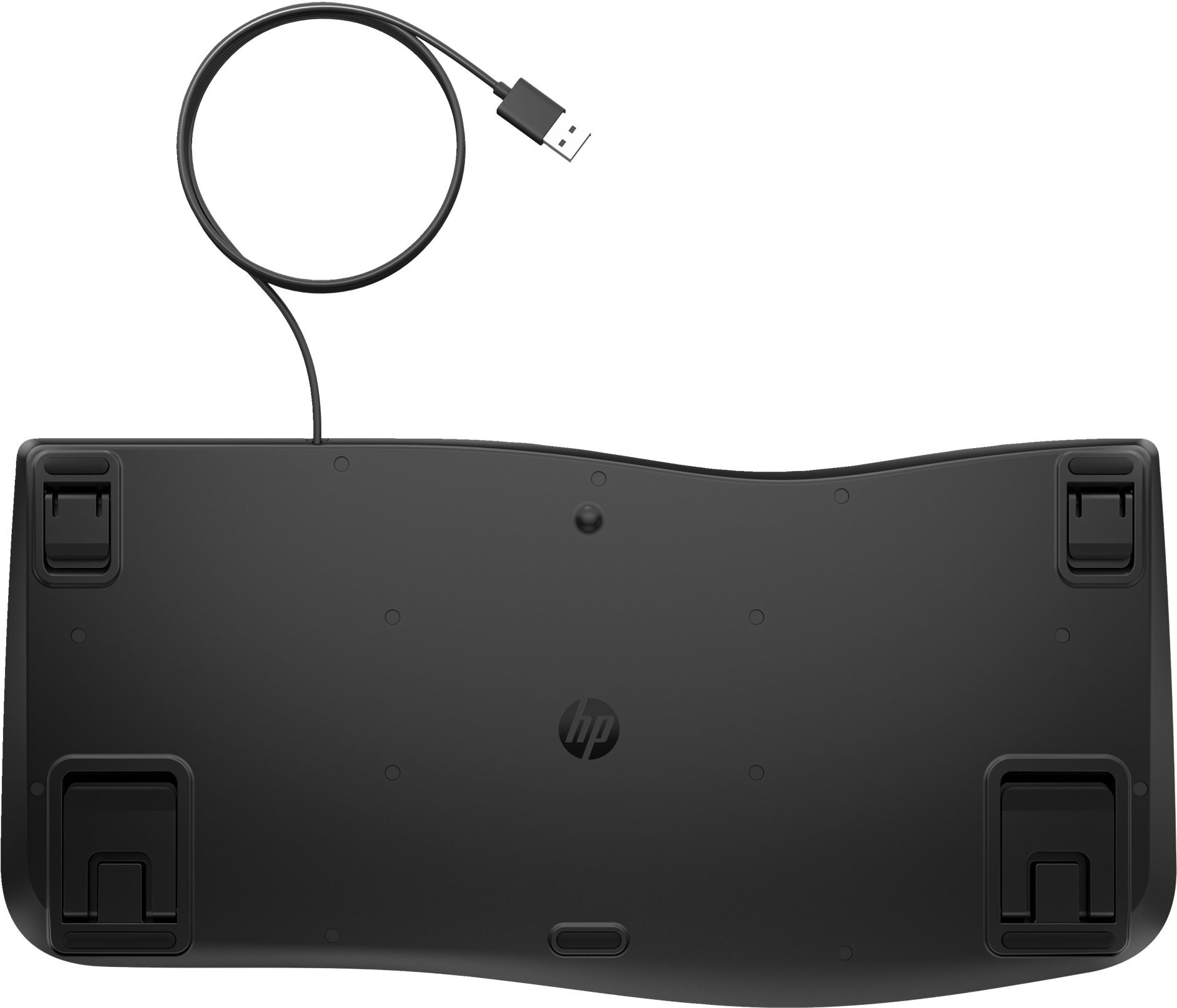 HP 485 Comfort Kabelgebundene Tastatur Ergonomisch QWERTZ USB Schwarz