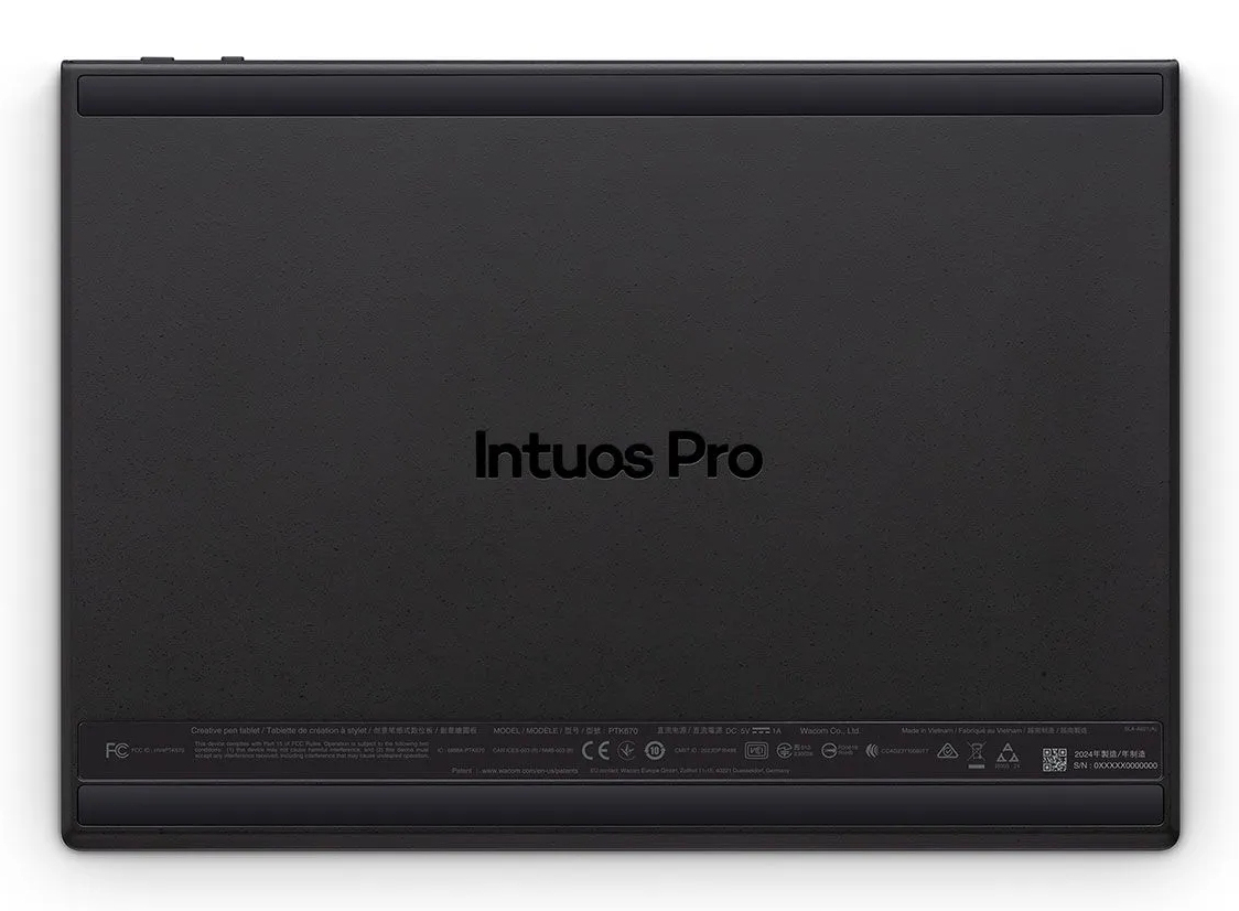 Wacom Intuos Pro Medium Grafiktablett USB Bluetooth Schwarz