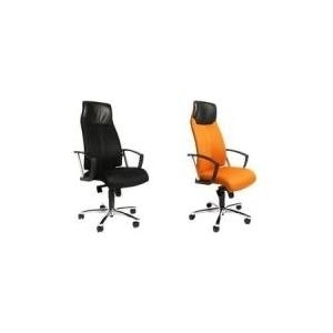 Topstar Bürodrehstuhl "High Sit up", orange, inkl. feste Armlehnen A1, Maße: (B)480 x (T)460 x (H)440 - 520 mm (SU39A-BG4)