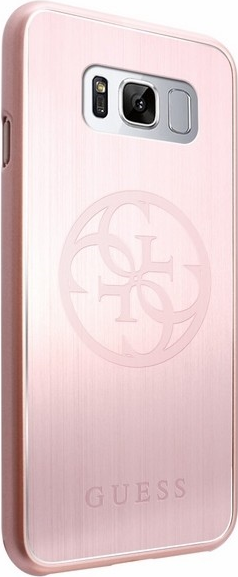 GUESS Hard Cover Korry Aluminium für Samsung Galaxy S8 - Pink