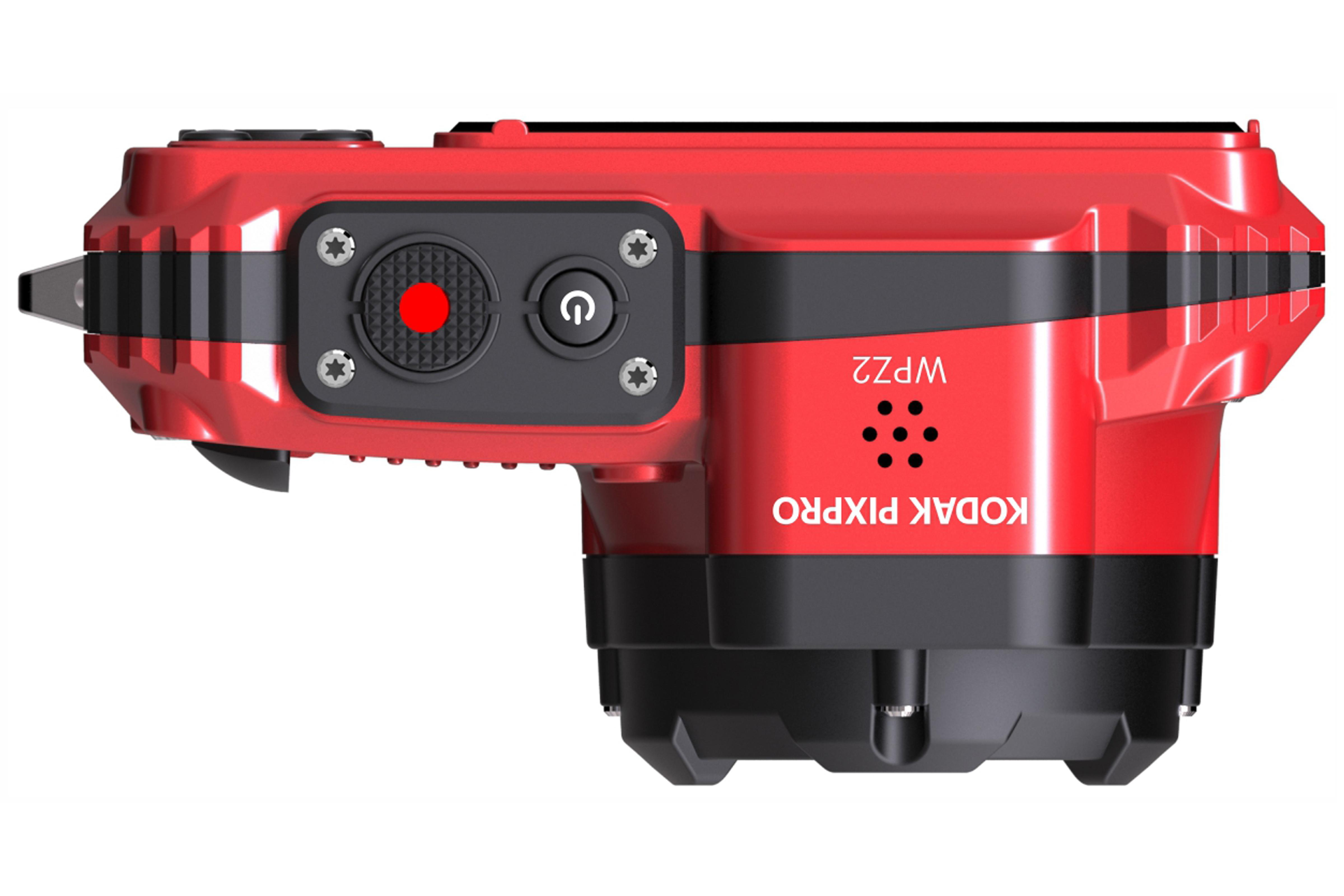 Kodak PixPro WPZ2 Unterwasser-Digitalkamera 16,76 MP 4x Zoom 2.7" Rot