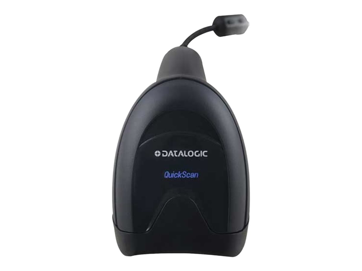 Datalogic QuickScan QD2590 2D Handscanner, Multi-IF, Digimarc, IP52, Schwarz
