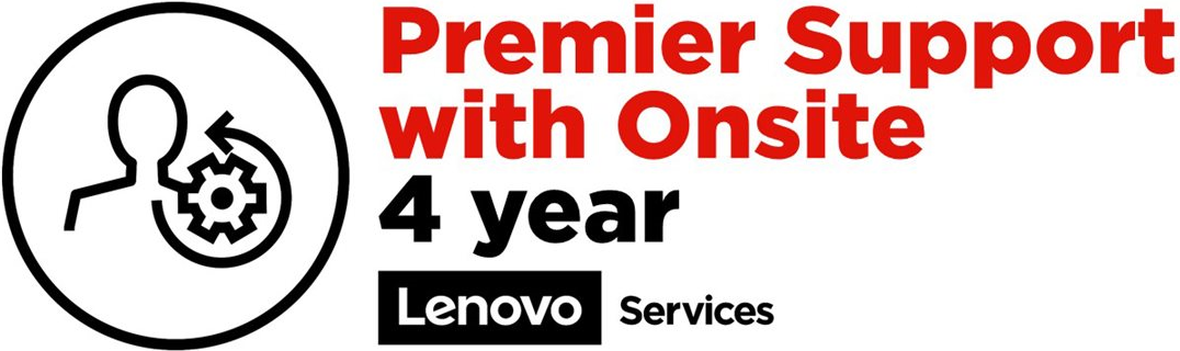 LENOVO 4Y Premier Support with Onsite NBD Upgrade from 1Y Depot/CCI