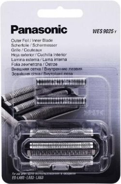 Panasonic WES9025 Ersatzscherblatt und Schermesser für Rasierapparat (WES9025Y1361)