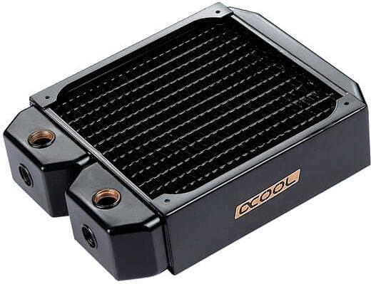 Alphacool NexXxoS XT45 Full Copper 140mm Radiator Schwarz