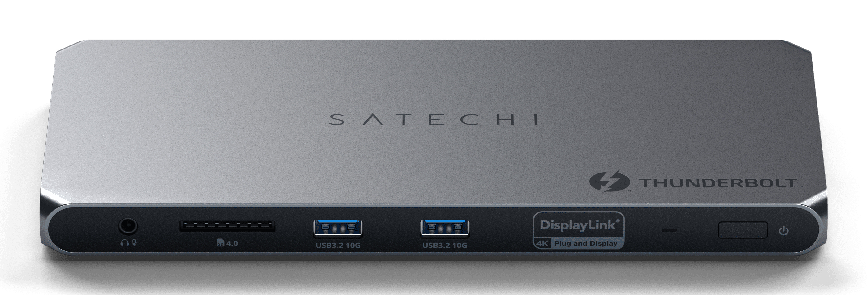 Satechi Thunderbolt 4 Multi-Display Docking Station mit DisplayLink, Space-grau