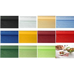 PAPSTSAR Tischtuch 100x1,2m ws (18548)