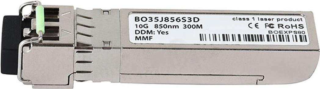 Kompatibler Infortrend 9370CSFP10G-0010 BlueOptics BO35J856S3D SFP+ Transceiver, LC-Duplex, 10GBASE-SR, Multimode Fiber, 850nm, 300M, DDM, 0°C/+70°C (9370CSFP10G-0010-BO)