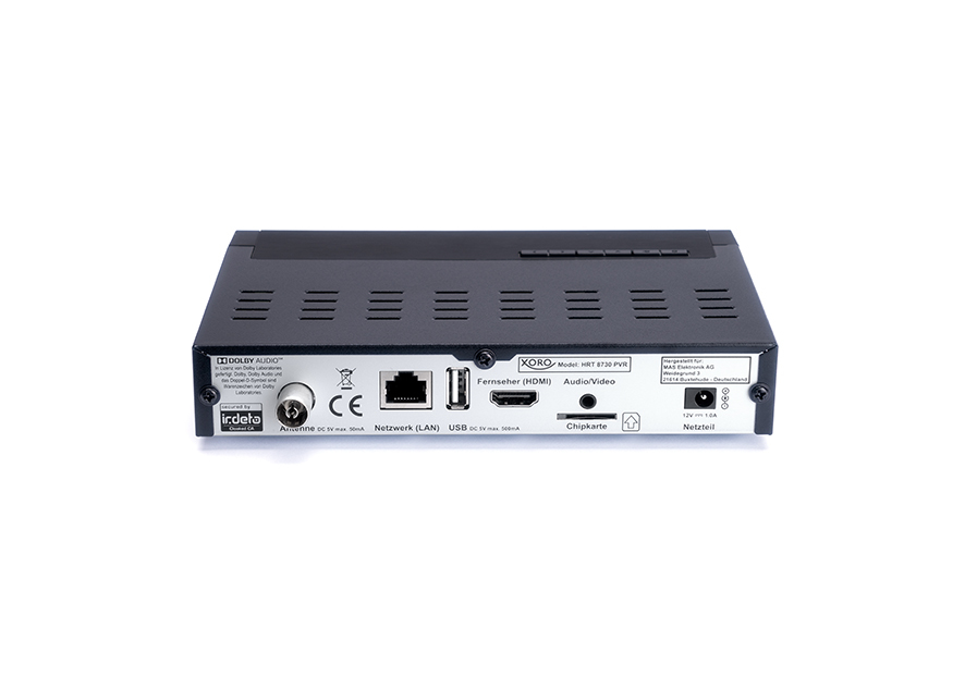 Xoro HRT 8730 DVB-T2 Receiver Full HD Schwarz