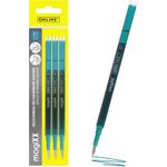 ONLINE magiXX Gelschreiberminen türkis 0,7 mm 3 St. (40164/3)