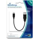 USB2.0 / microUSB 0,2m MediaRange Kabel (MRCS168)
