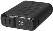 Powerbank RealPower PB-10000C PD+ mit 3x Type-C,Schwarz (458443)