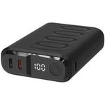 Powerbank RealPower PB-10000C PD+ mit 3x Type-C,Schwarz (458443)