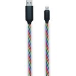 2GO 797145 USB Kabel 1 m USB B Micro-USB B Mehrfarbig (797145)