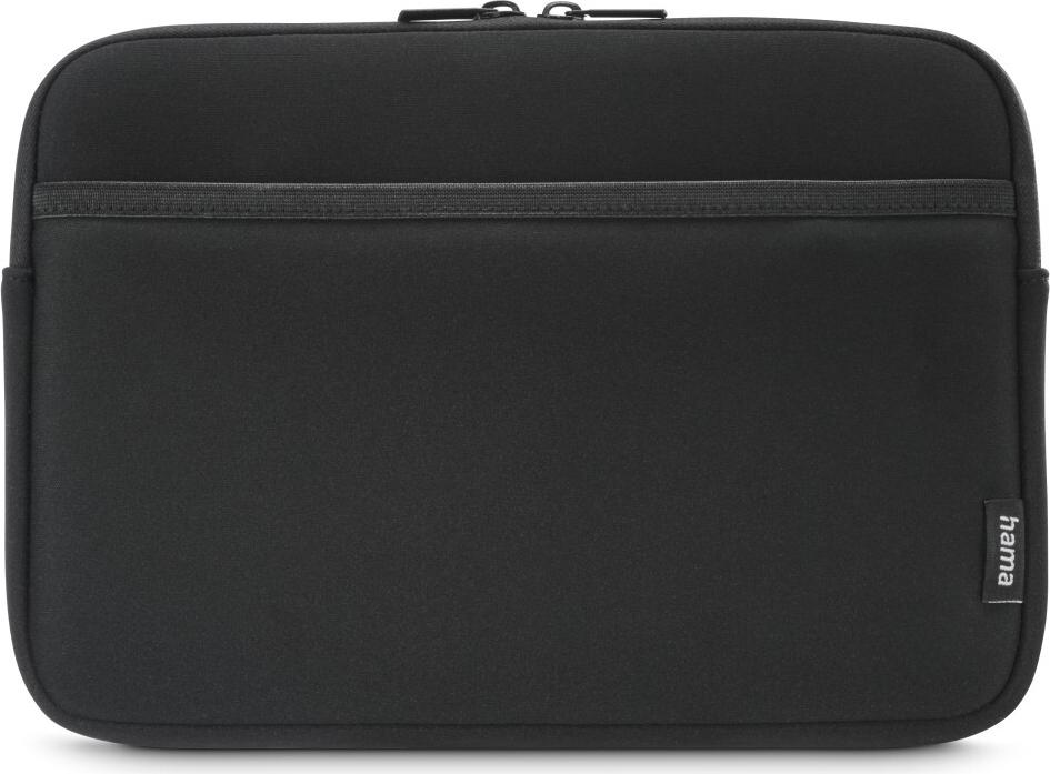 Hama Tablet-Sleeve Neoprene mit Vorderfach, 28 cm (11), Schwarz (00231032)