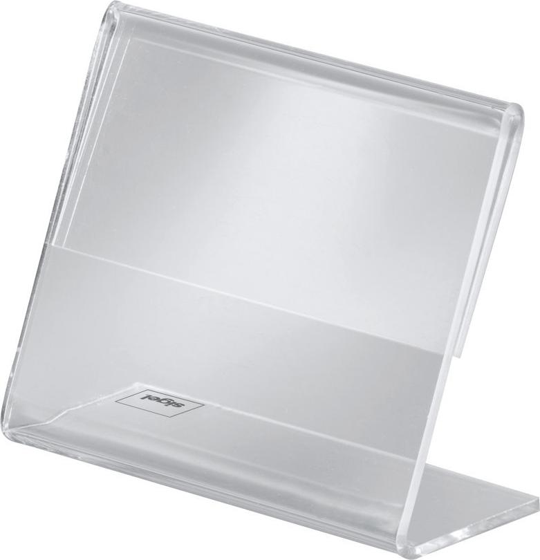 Sigel Tischaufsteller PA103 Acryl DIN A8 quer Transparent
