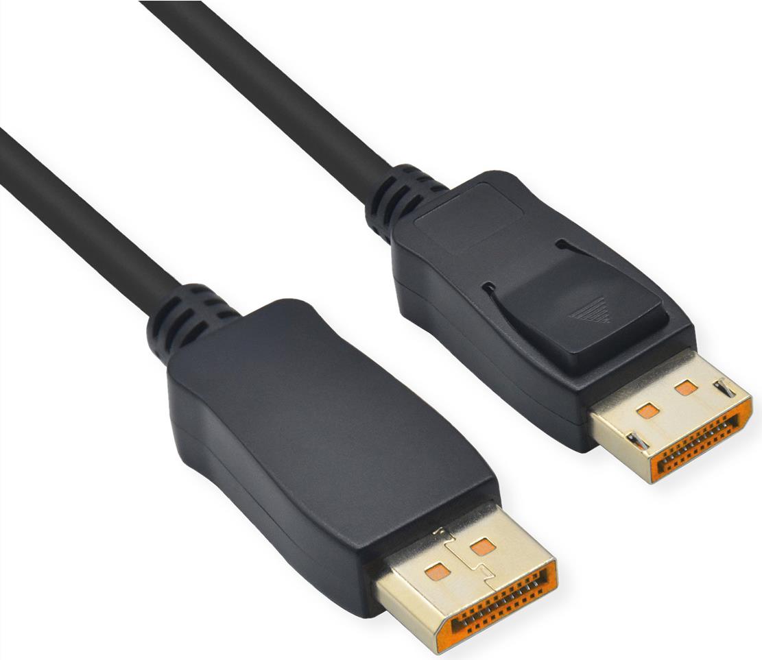 ROLINE DisplayPort Kabel DP2.1 ST/ST 2m 10Ka60Hz UHBR13.5/54Gbit/s (11.04.6022)
