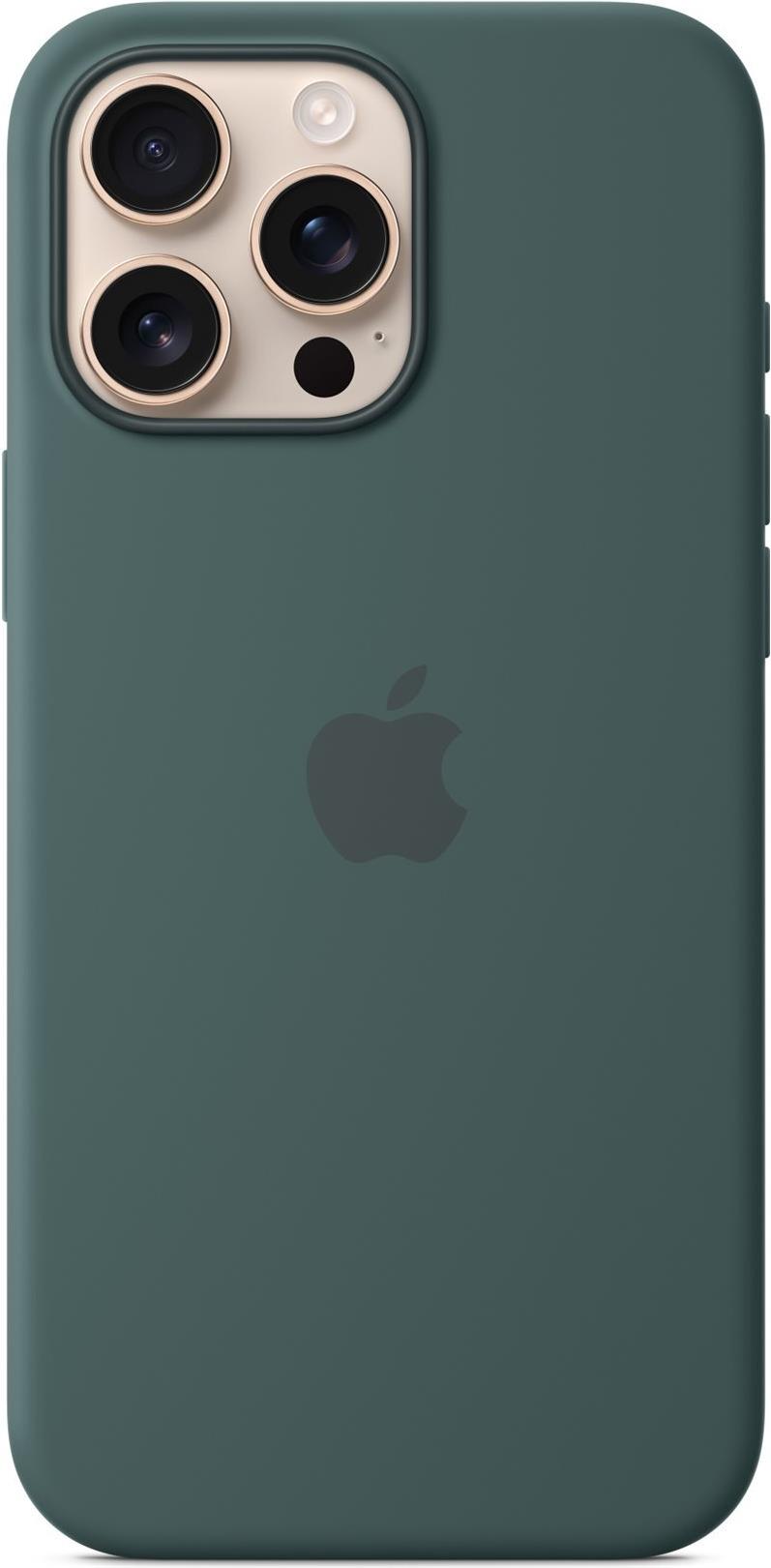 APPLE IPHONE16 PRO MAX SILICONE CASE WITH MAGSAFE - LAKE GREEN (MA7V4ZM/A)