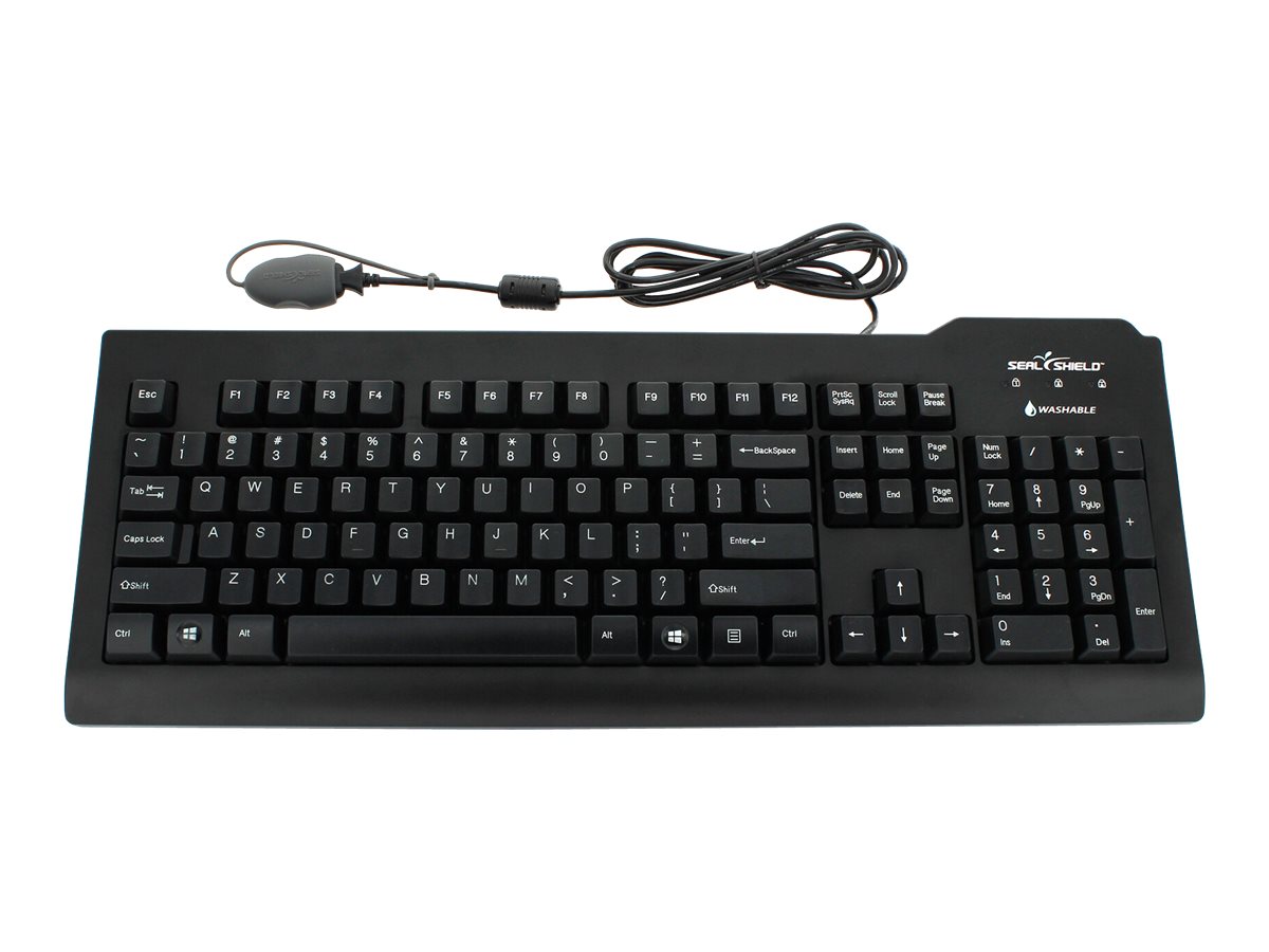 SEAL SHIELD Seal Shield SEAL CLEAN SSKSV208DE USB QWERTZ Schwarz