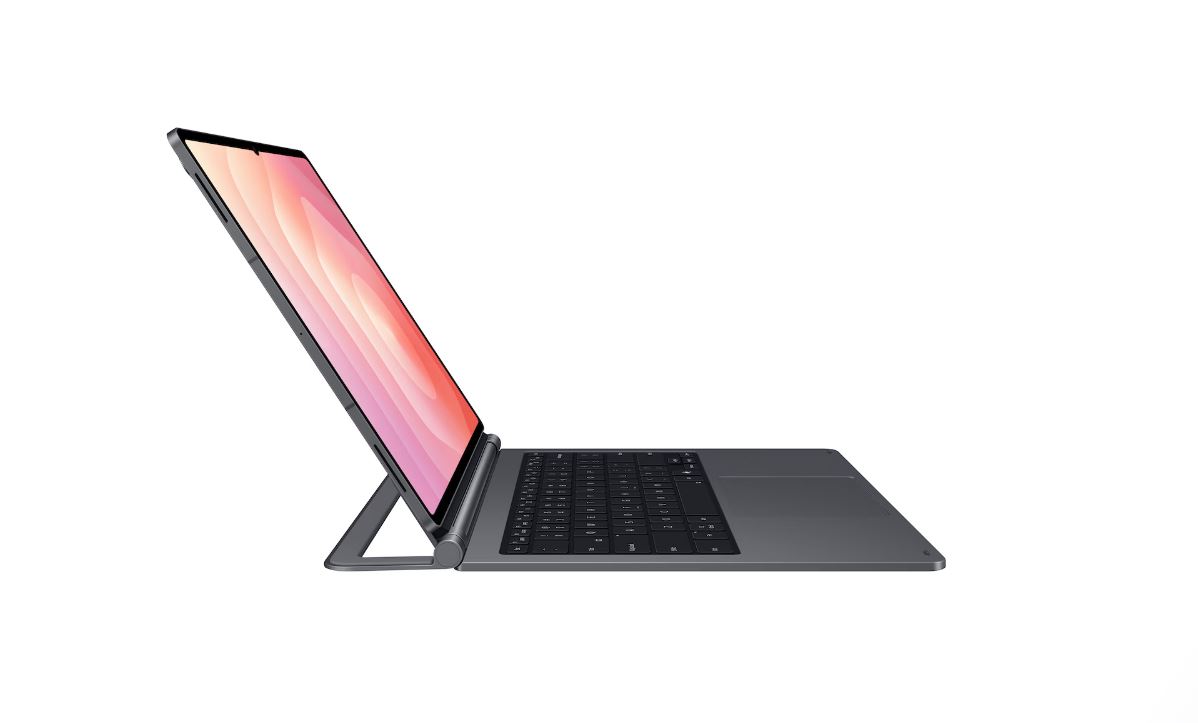 Samsung Galaxy Tab S11 Ultra Pro Keyboard Grau QWERTZ DE mit Touchpad