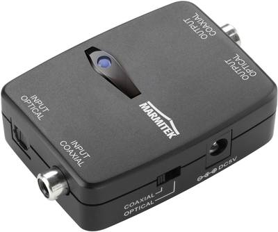 Marmitek Connect TC22 - Digitaler Audiokonverter (koaxial/optisch) (08129)