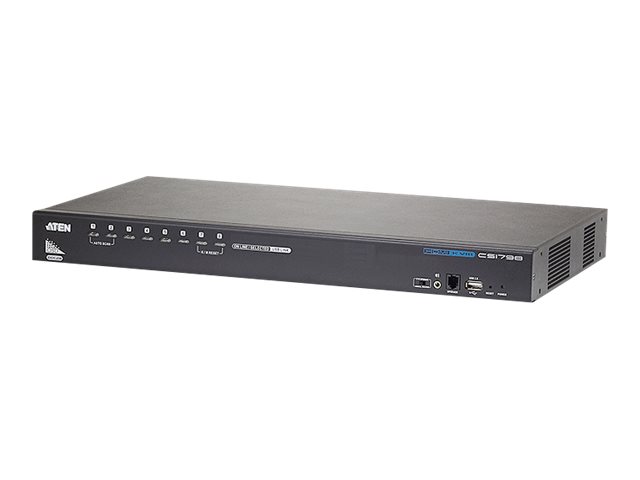 ATEN CS1798 KVM-Switch 8-Port HDMI USB 1U Schwarz