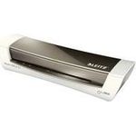 LEITZ LaminatorHomeOfficeA4EU fuer grau kleine Bueros und Homeoffice Modernes und kompaktes Design Aufheizzeit 3 Minuten (73680089)