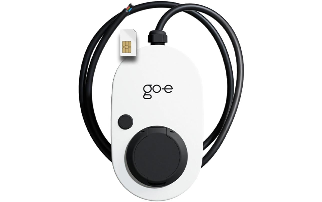go-e Gemini 2.0 11 kW Wallbox Schwarz, Weiß