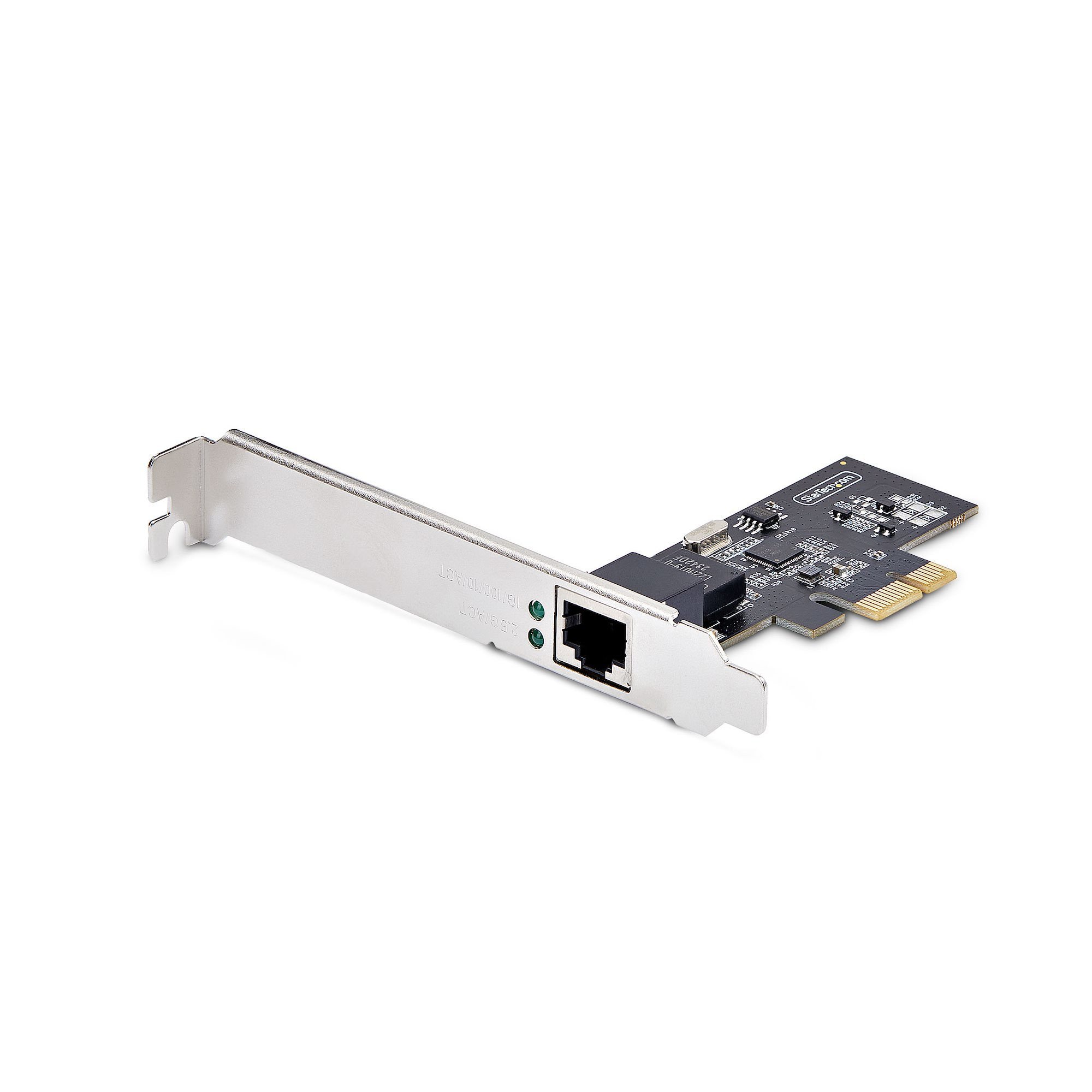 StarTech.com 1-Port 2.5G NBASE-T PCIe Netzwerkkarte Intel I225-V Low-Profile Schwarz