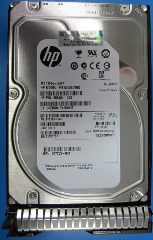 HP Midline Festplatte (658102-001)