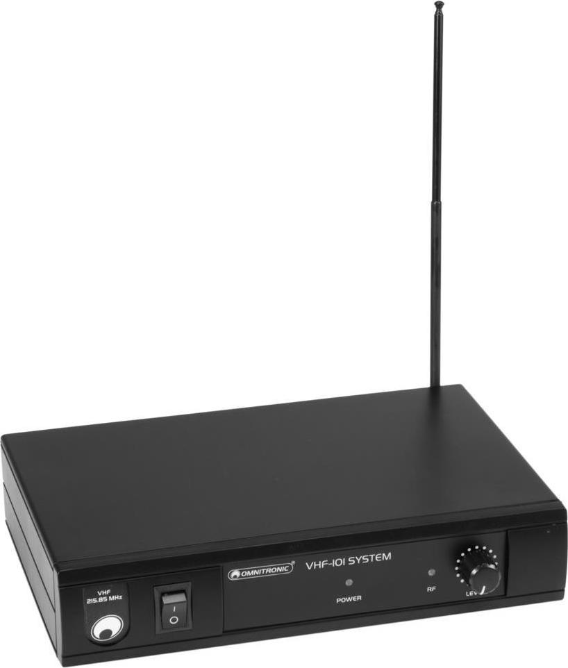 OMNITRONIC VHF-101 Funkmikrofon-System 207.55MHz (13073024) (geöffnet)