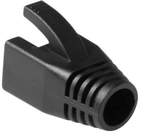 ADVANCED CABLE TECHNOLOGY ACT RJ45 black boot for 7.0 mm cable. Colour: Black Cable boot rj45 7.0mm