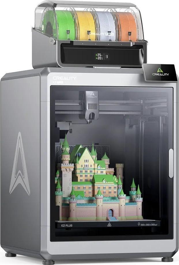 Creality K2 PLUS Combo, 3D-Drucker - (inkl. CFS-System mit 4 Filamentfächern) (geöffnet)