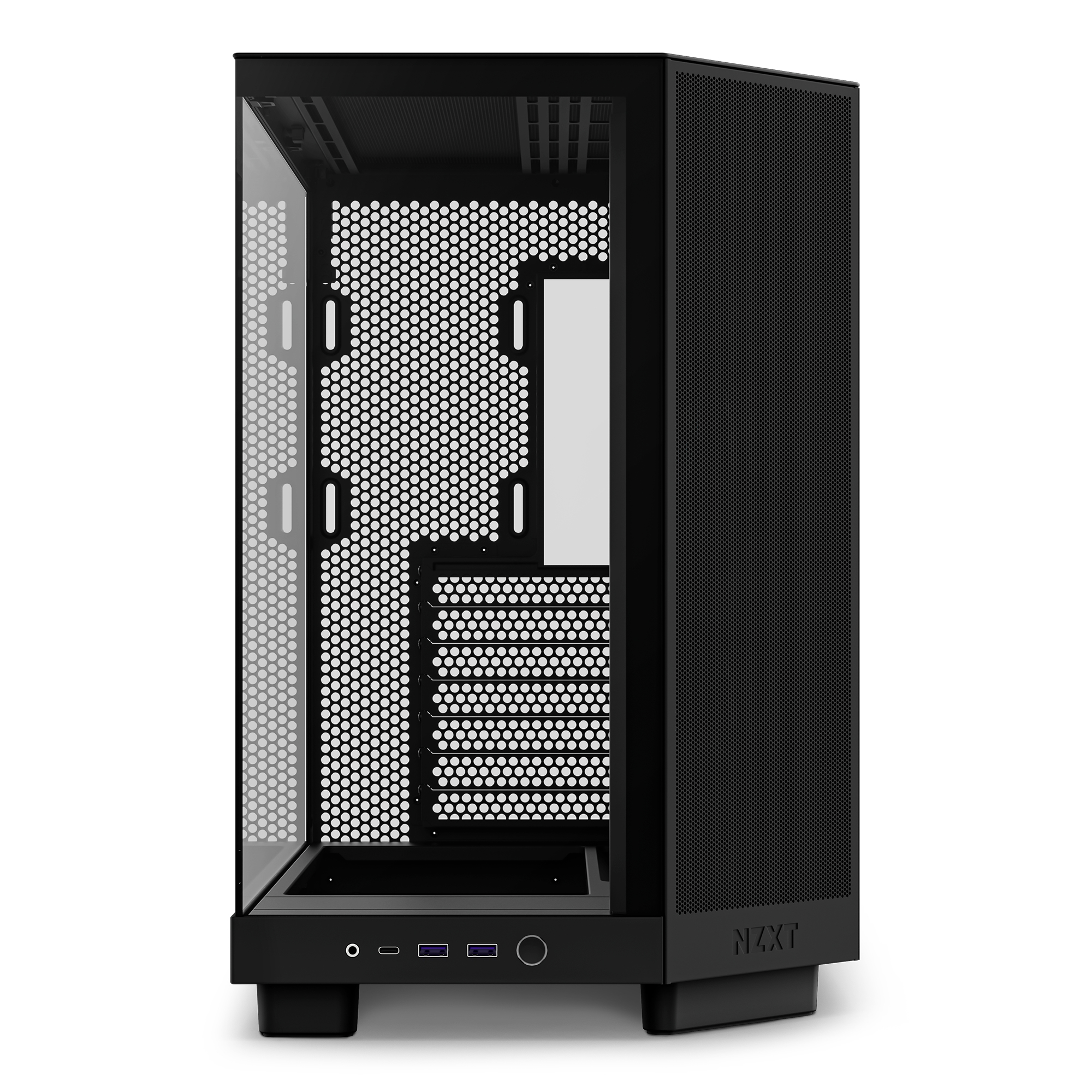 NZXT H6 Flow Mid Tower Schwarz