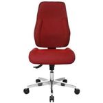 Bürodrehstuhl Point 91 rot - ohne Armlehnen (PI99GBC1)