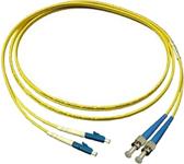 LWL Duplex Kabel Patch single-mode LC / ST, 9/125, Länge: 15m, Good Connections® (LW-915LT)