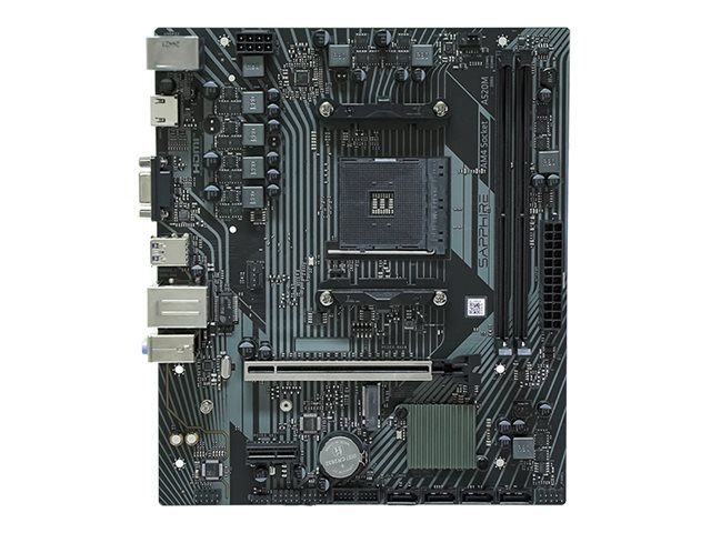 Sapphire A520M-E Mainboard Micro ATX Socket AM4 AMD A520 Schwarz