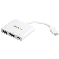 StarTech.com USB-C auf 4K HDMI Multifunktionsadapter mit Power Delivery und USB-A Anschluss (CDP2HDUACPW)