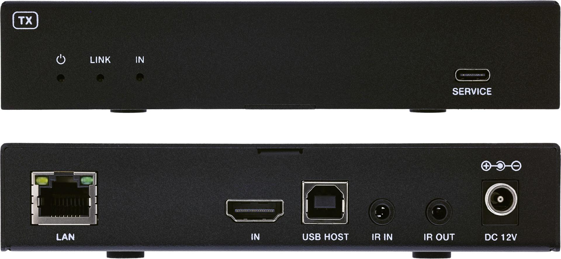 InLine KVM Extender over IP HDMI 4K/60Hz Sender (TX) 100m Schwarz