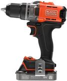 Black&Decker Akku-Bohrschrauber BCD382D1XC 2Ah 18V (BCD382D1XC-QW)