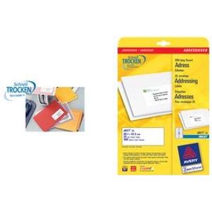 Avery Quick DRY J8173 - Adressetiketten - weiß - 57 x 99,1 mm - 250 Stck. (25... - Avery Quick DRY J8173 - Adressetiketten - weiß - 57 x 99,1 mm - 250 Stck. (25...