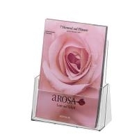 helit Tischprospekthalter transparent DIN A4 (H6122902)