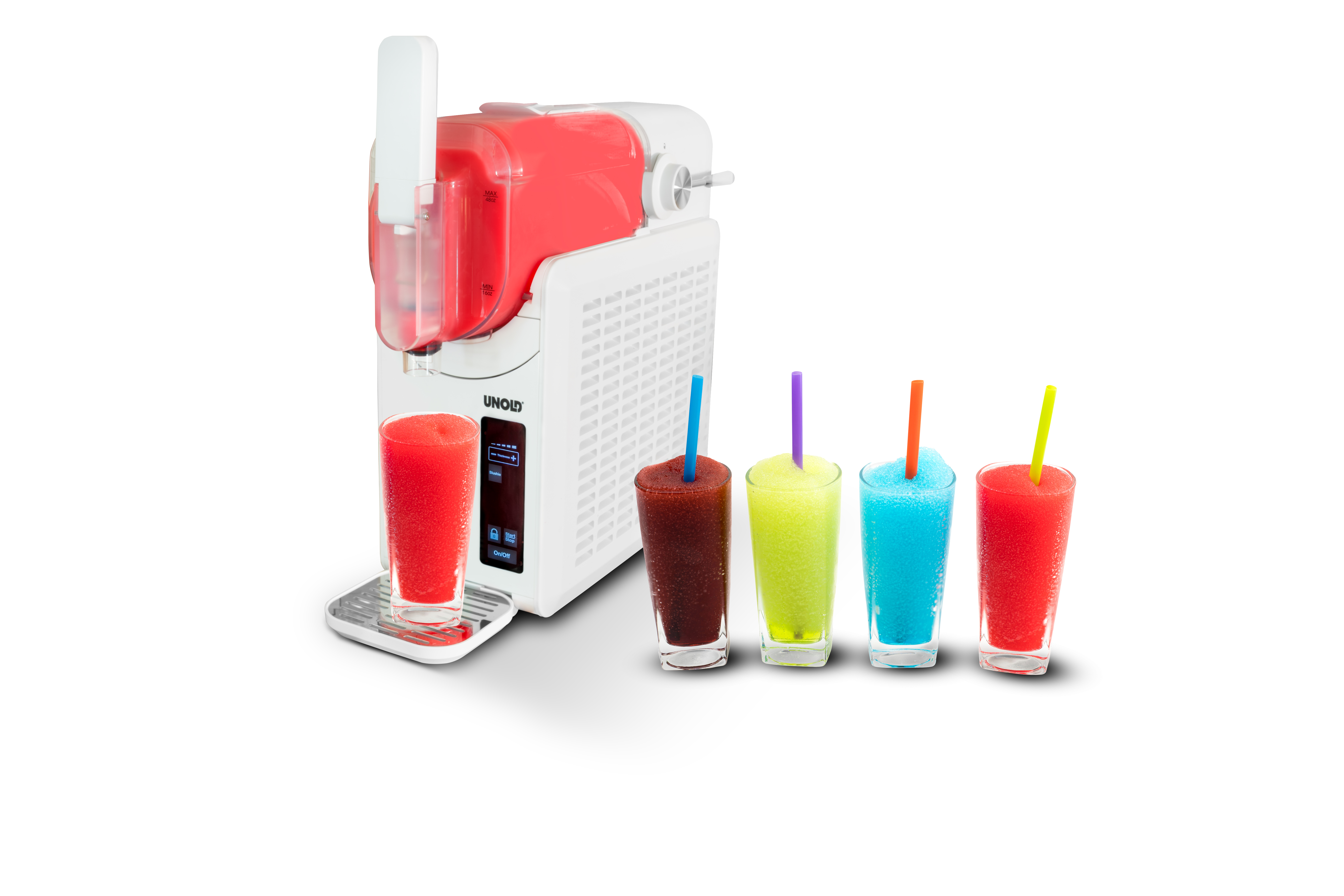 UNOLD Slush-Eismaschine Susi 48940 Kompressor-Eismaschine 2 l 220 W Weiß