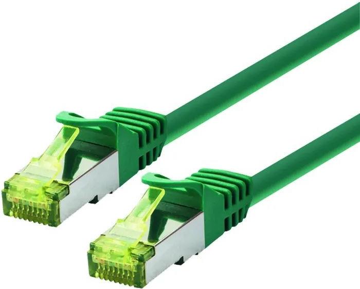 LOGON TCR6ASS0025G Netzwerkkabel Grün 0,25 m Cat6a S/FTP (S-STP) (TCR6ASS0025G)