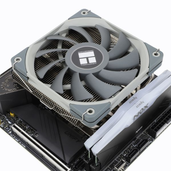 Thermalright AXP120-X67 CPU-Kühler 120 mm Schwarz, Grau, Metallisch