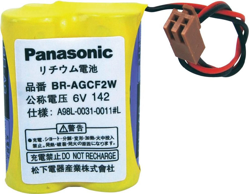 Panasonic Spezial-Batterie Stecker Lithium BRAGCF2W 6 V 1800 mAh 1 St. (BRAGCF2W)